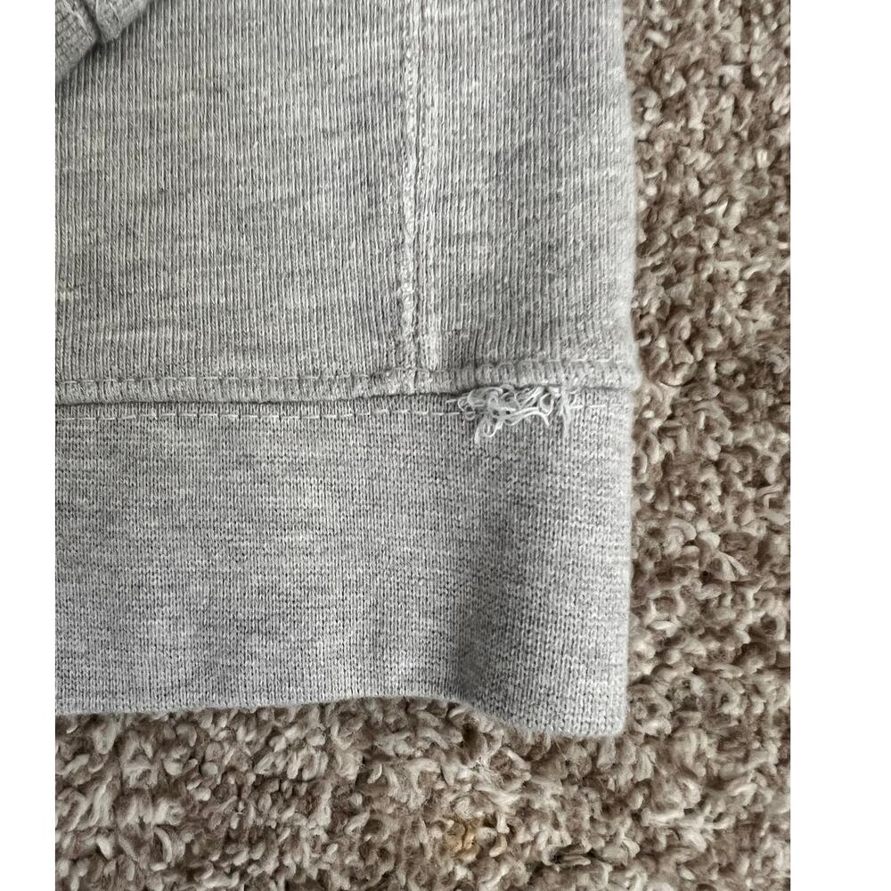 Nike Floral Embroidered Swoosh Crewneck Sweatshirt Gray Wildflower Pullover‎ L - Picture 7 of 7